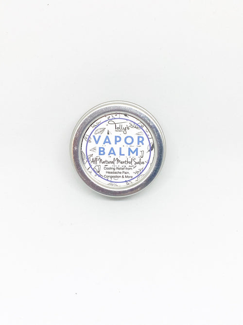 Vapor balm all natural menthol salve.