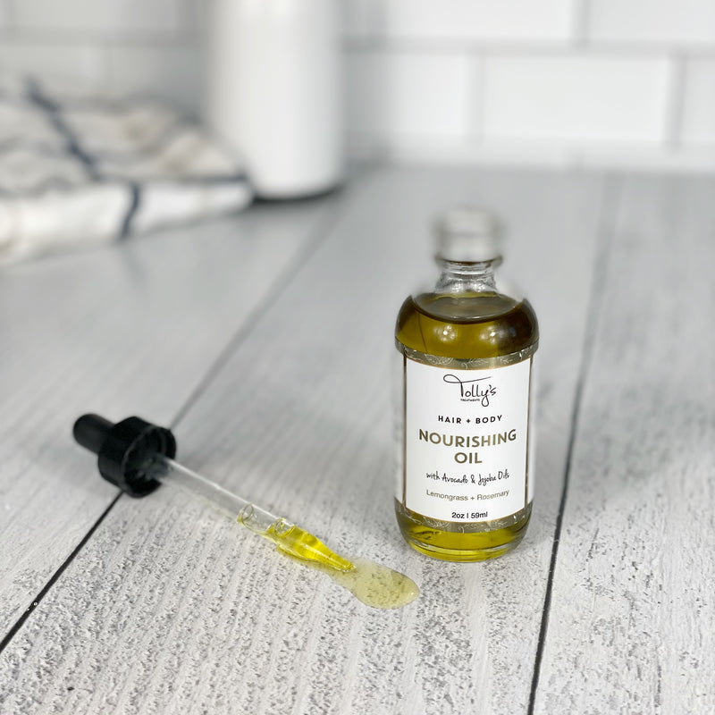 Nourishing Oil | Lemongrass + Rosemary